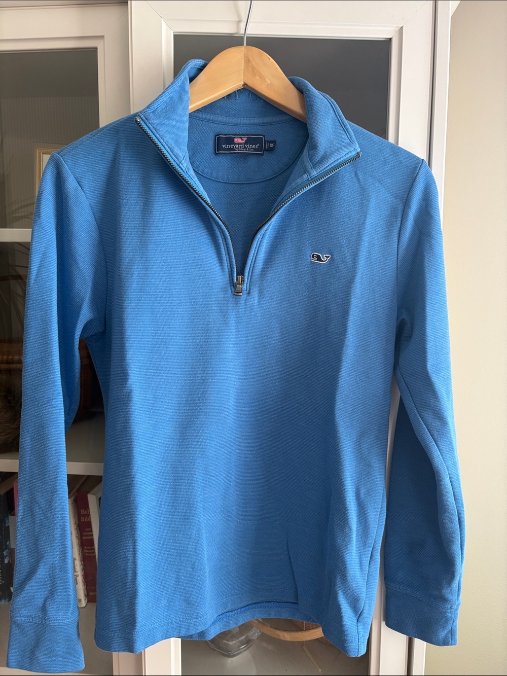 Vineyard Vines Men’s Light Blue Half-Zip Pullover